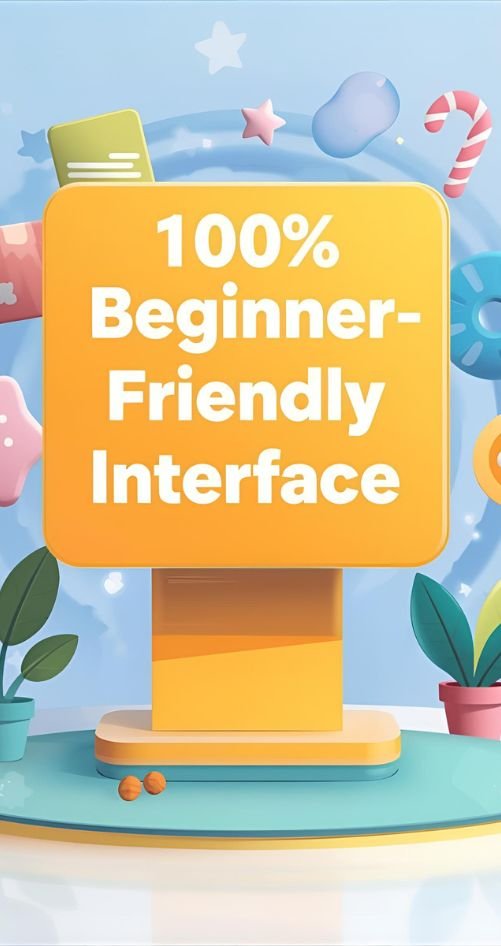 100% Beginner-Friendly Interface